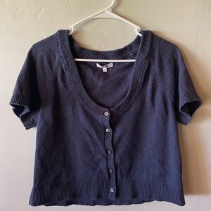 Madewell Dark Blue Knit Cardigan